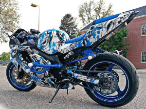 Get Motorcycle Wrap | Fast Application at Tinting Chicago