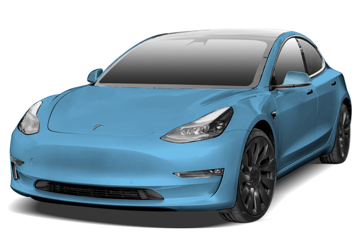 Full car wrap Tesla 3