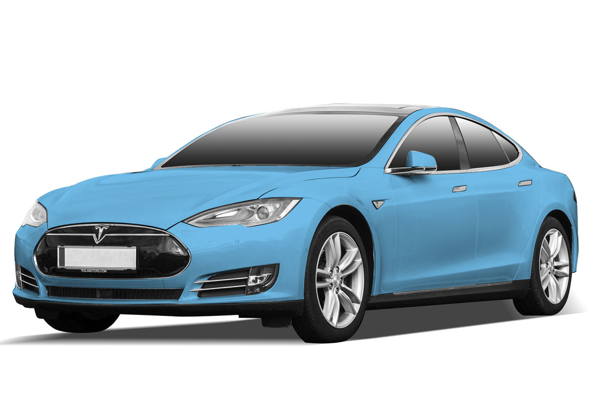 Full car wrap Tesla S