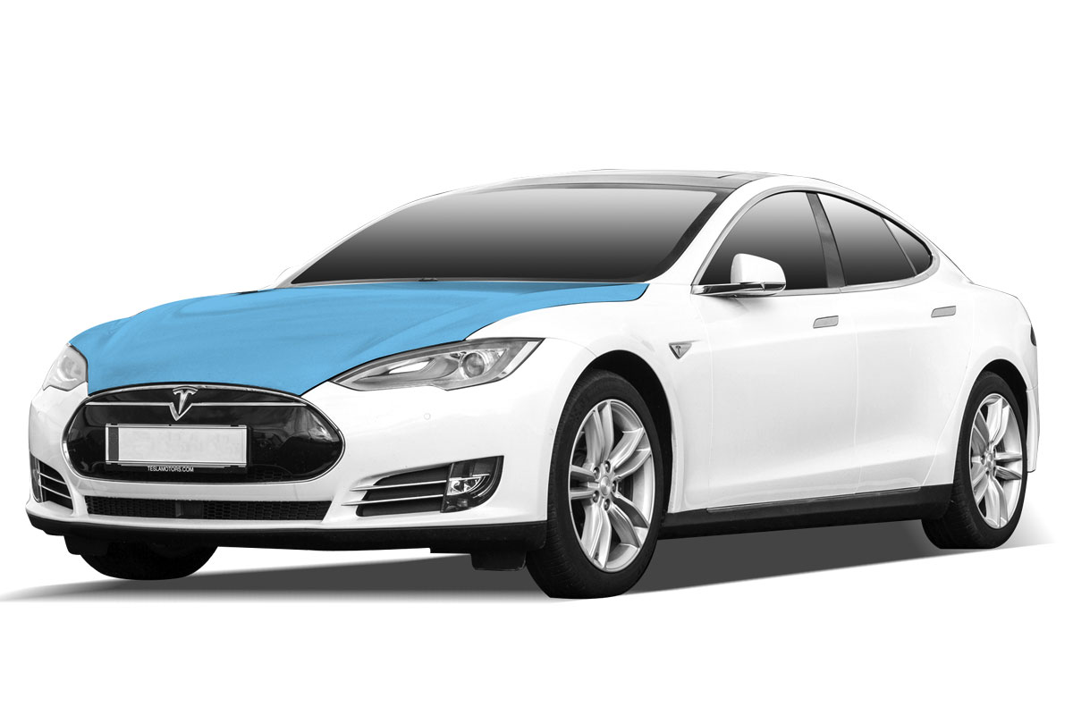 Hood wrap Tesla S