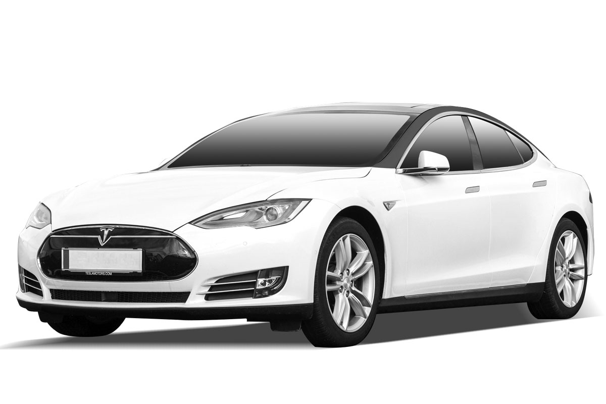 Pillars wrap Tesla S