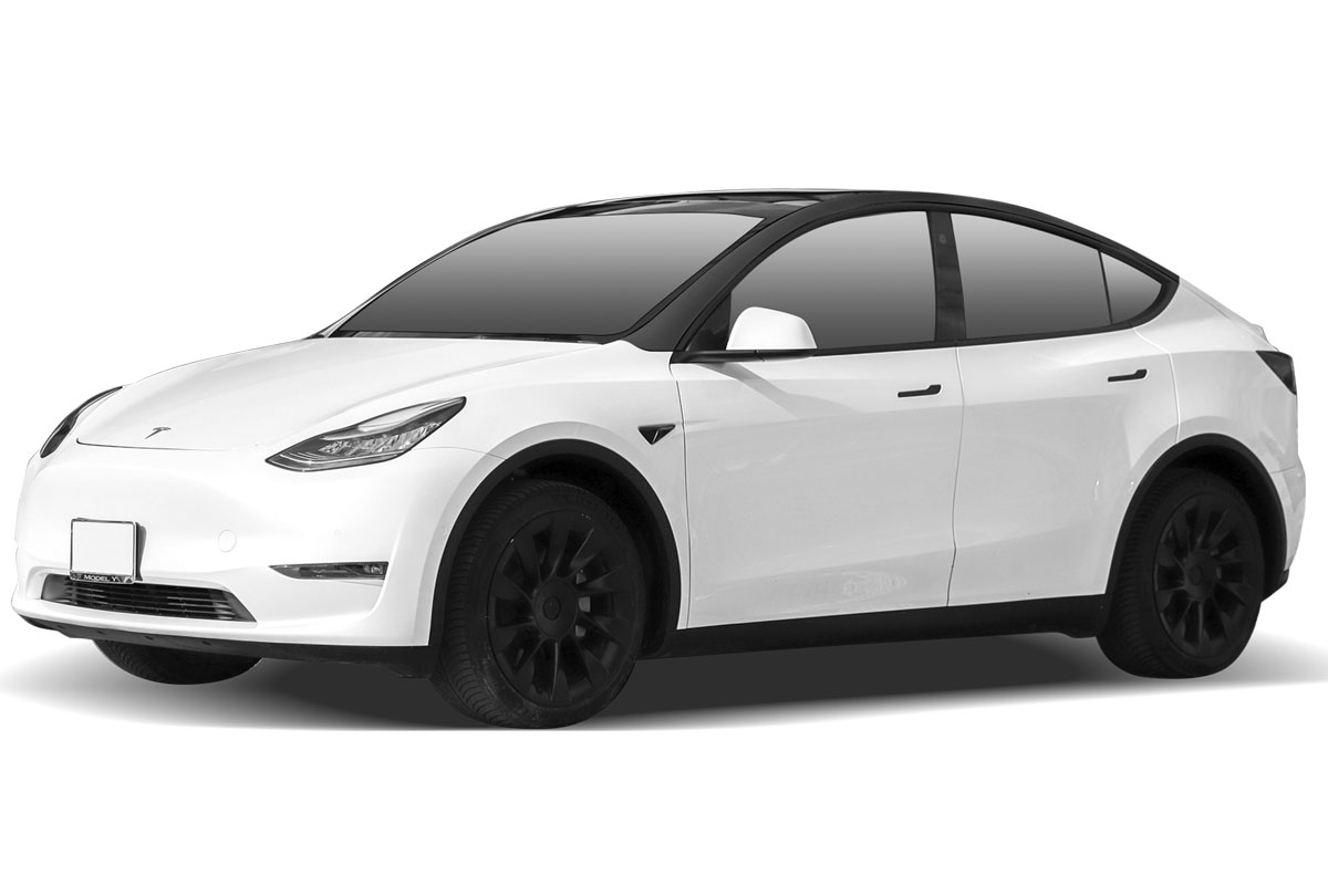 Pillars wrap Tesla Y