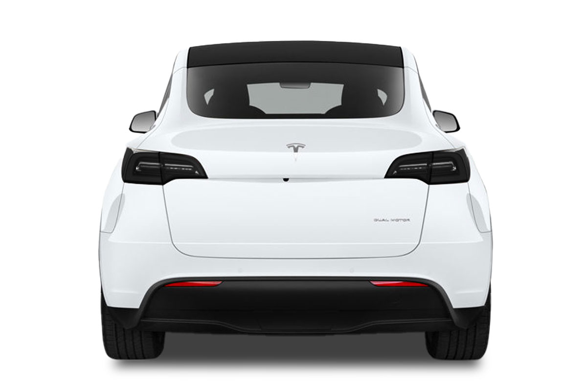 Tail light vinyl wrap Tesla Y