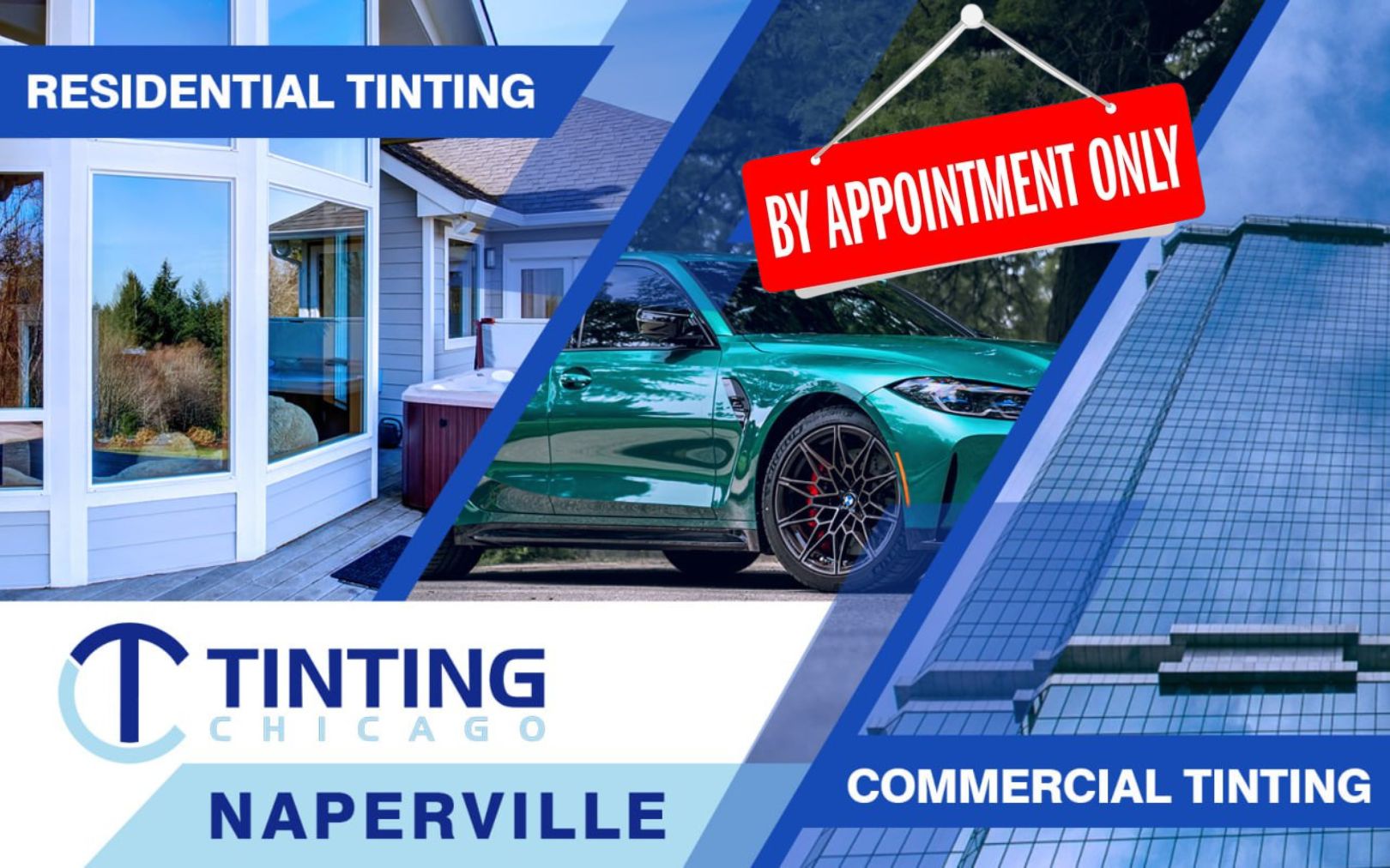 Trusted Window Tinting Experts in Naperville. Do not miss the best deals!